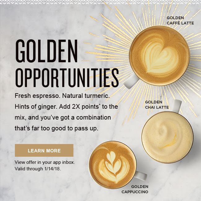 Peets ad for Turmeric Coffee